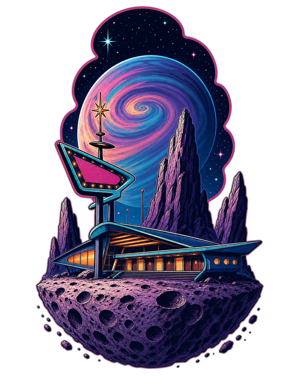 Orbit Motel - GenX Terminal Space Landscape Collection