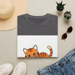Cute Kitten Playing — Coloring Book Art Tee