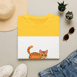 Cute Kitten Playing — Coloring Book Art Tee