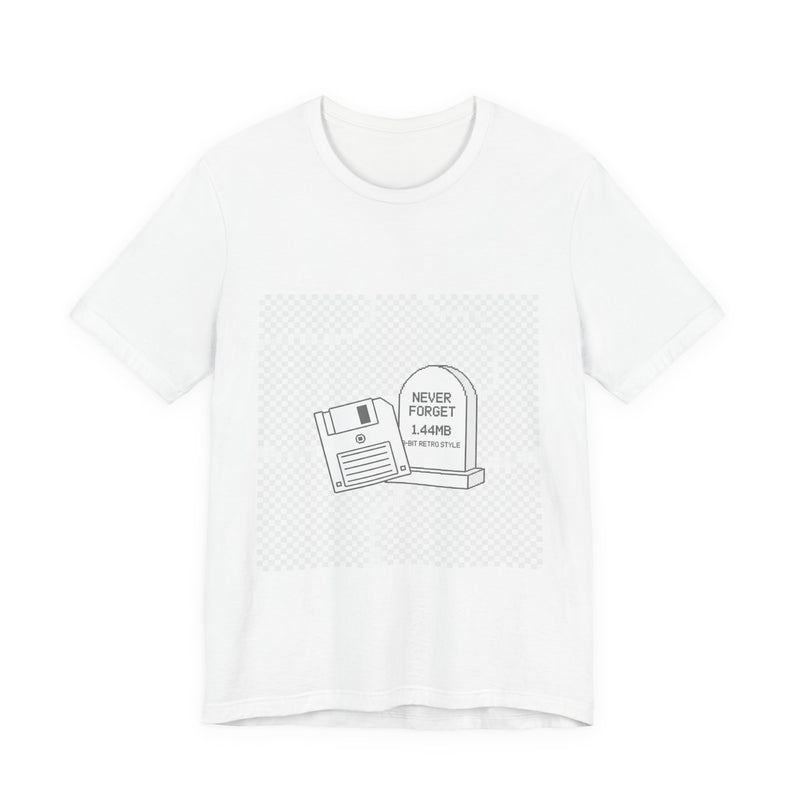 Floppy Disk Never Forget Tee | Premium