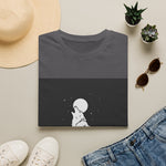 Howling Wolf Silhouette — Coloring Book Art Tee