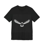 Eagle In Flight Line Art Tee