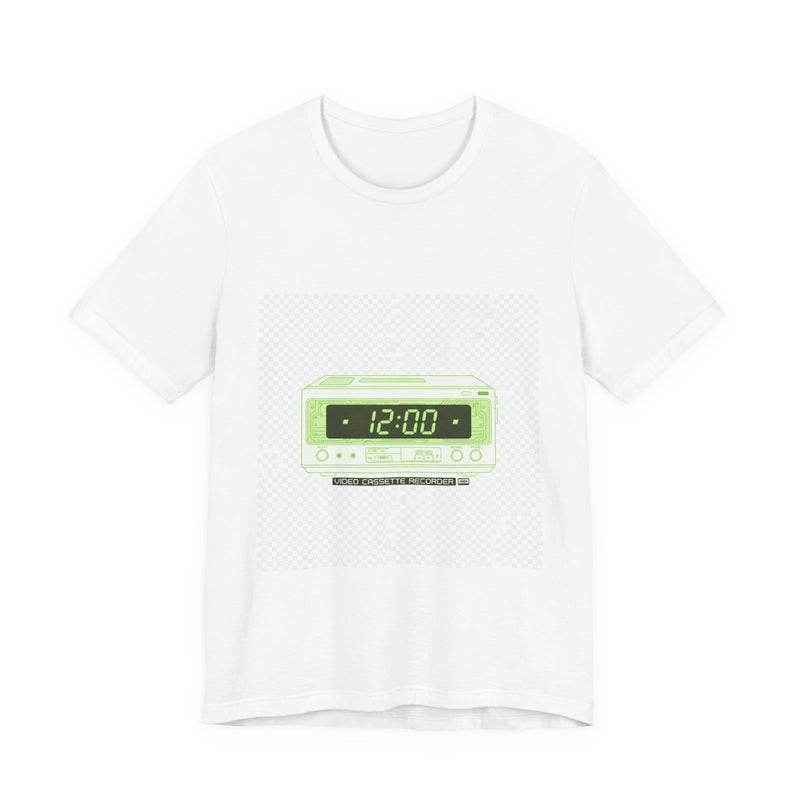 VCR Blinking 12:00 Tee | Premium
