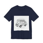 Band Tour Van Stickers Tee | Premium