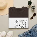 Cute Kitten Playing — Coloring Book Art Tee