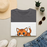 Cute Kitten Playing — Coloring Book Art Tee