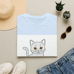 Cute Kitten Playing — Coloring Book Art Tee