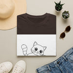 Cute Kitten Playing — Coloring Book Art Tee