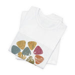 Guitar Pick Collage Tee | Premium