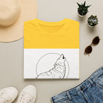 Howling Wolf Moon Outline T-Shirt