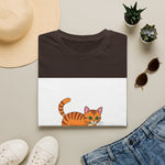 Cute Kitten Playing — Coloring Book Art Tee