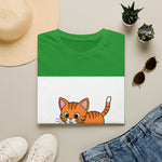 Cute Kitten Playing — Coloring Book Art Tee
