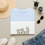 Peeking Kitten With Raised Tail T-Shirt