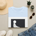 Howling Wolf Silhouette — Coloring Book Art Tee