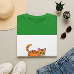 Cute Kitten Playing — Coloring Book Art Tee
