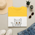 Cute Kitten Playing — Coloring Book Art Tee