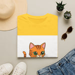 Cute Kitten Playing — Coloring Book Art Tee