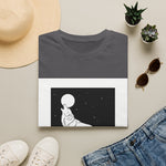 Howling Wolf Silhouette — Coloring Book Art Tee