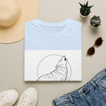 Howling Wolf Moon Outline T-Shirt