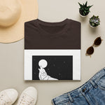 Howling Wolf Silhouette — Coloring Book Art Tee