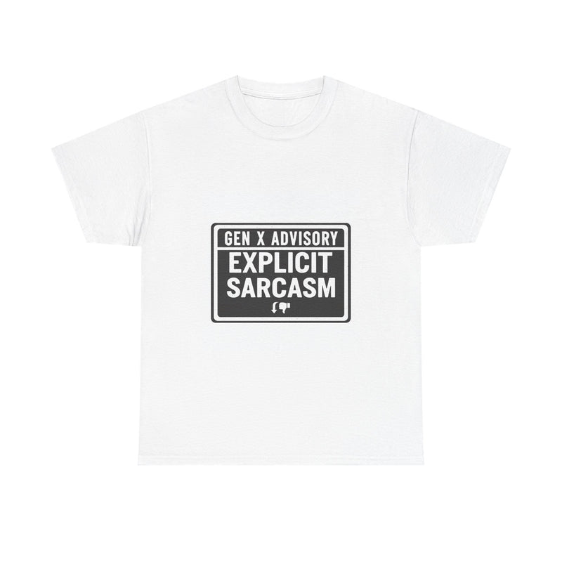 Gen X Parental Advisory Tee | Classic