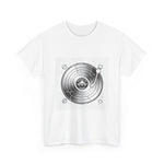 Record Player Vinyl Grunge Tee | Classic