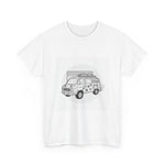 Band Tour Van Stickers Tee | Classic