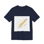 The Pencil & Cassette Tee | Premium