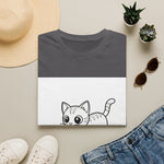 Cute Kitten Playing — Coloring Book Art Tee