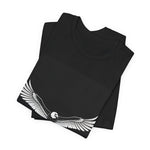 Eagle In Flight Line Art Tee