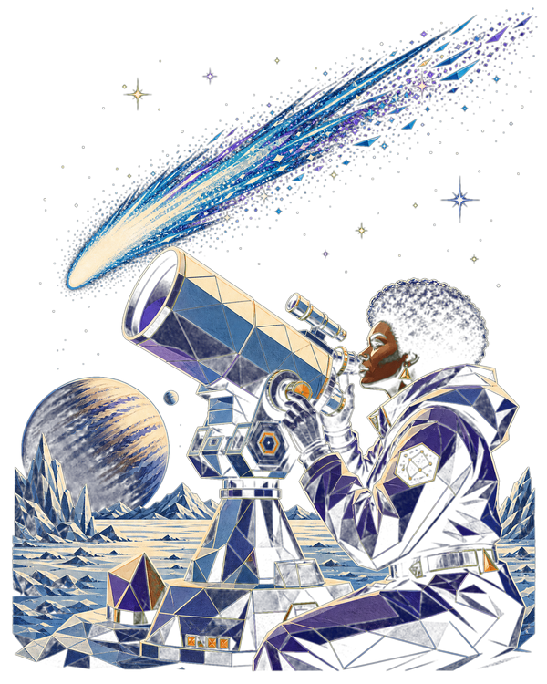 Stardust Observatory - GenX Terminal Space Landscape Collection