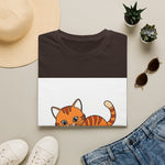 Cute Kitten Playing — Coloring Book Art Tee