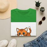 Cute Kitten Playing — Coloring Book Art Tee