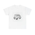 Band Tour Van Stickers Tee | Classic