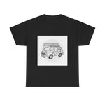 Band Tour Van Stickers Tee | Classic
