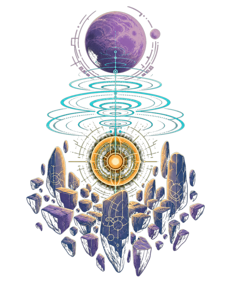 Drift Signal - GenX Terminal Space Landscape Collection