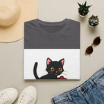 Cute Kitten Playing — Coloring Book Art Tee