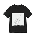 Grunge Flannel Guitar Tee | Premium