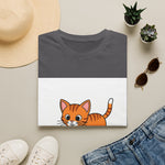 Cute Kitten Playing — Coloring Book Art Tee