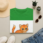 Cute Kitten Playing — Coloring Book Art Tee