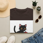 Cute Kitten Playing — Coloring Book Art Tee