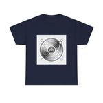 Record Player Vinyl Grunge Tee | Classic