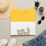 Peeking Kitten With Raised Tail T-Shirt