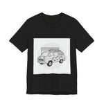 Band Tour Van Stickers Tee | Premium