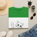 Cute Kitten Playing — Coloring Book Art Tee