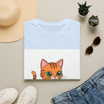 Cute Kitten Playing — Coloring Book Art Tee