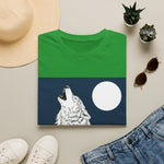 White Wolf Howl Night Scene T-Shirt