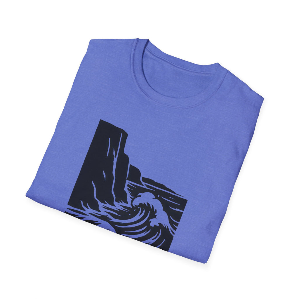 Crashing Wave Against Cliff T-Shirt