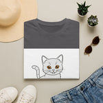 Cute Kitten Playing — Coloring Book Art Tee
