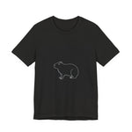 Capybara Outline Illustration T-Shirt